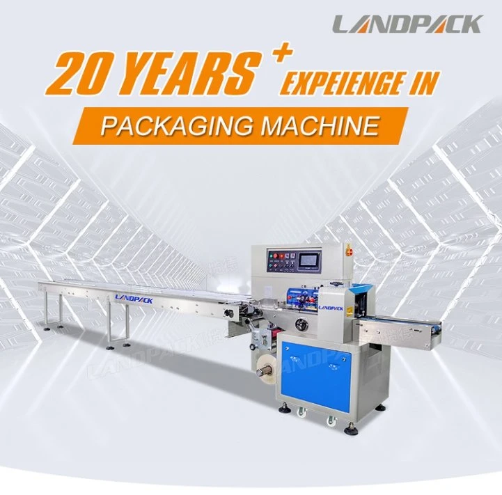 Landpack Lp-250X for Cutlery Lollipops Shisha Tobacco Flow Pack Packaging Packing Machine