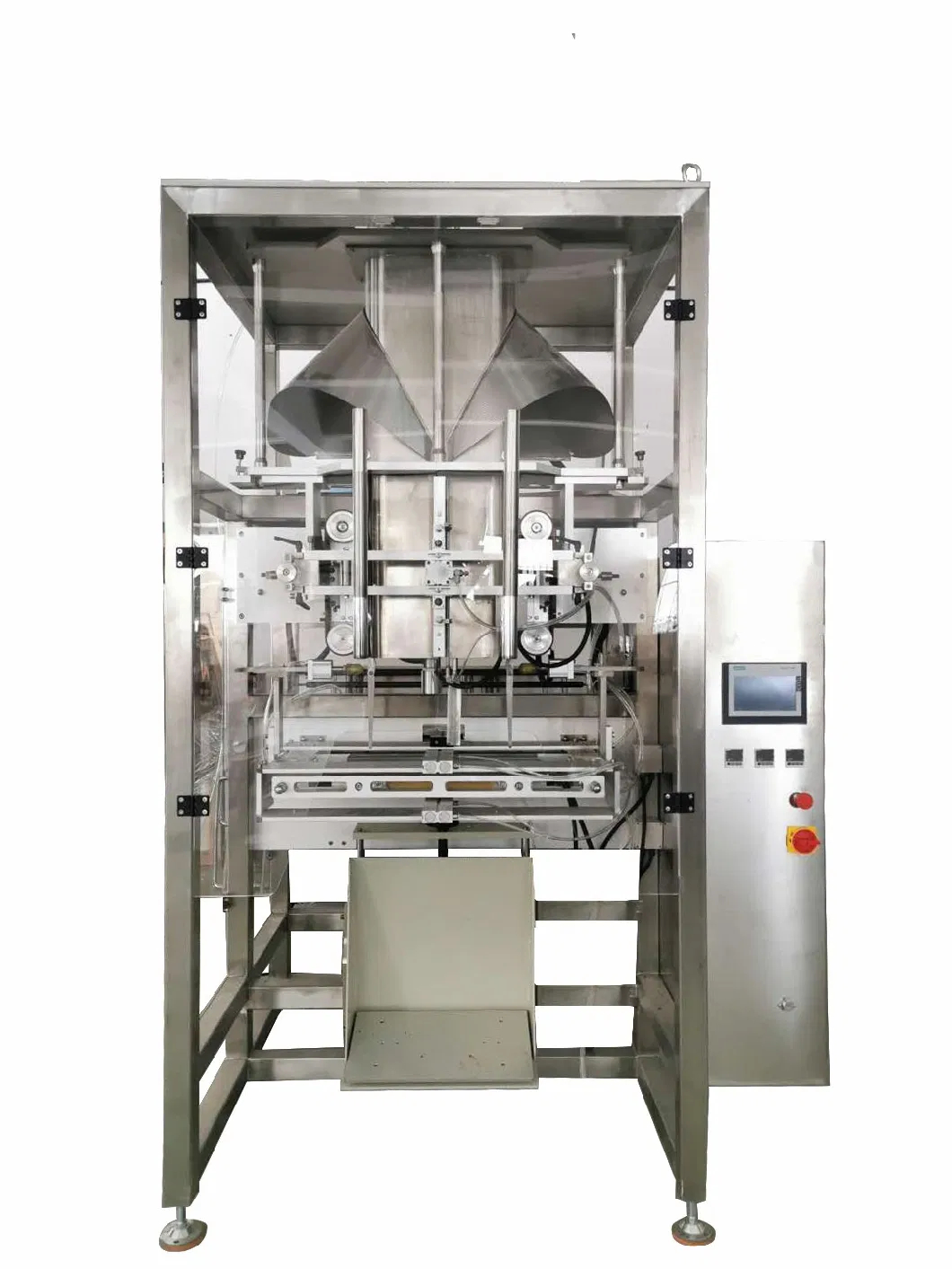 Automatic Pouch Secondary Baling Packing Packaging Machine Baler Machine (Sachets Into Big Pillow/Gusseted bag/PE BAG) for Seeds/Beans/Rice/Detergent Powder