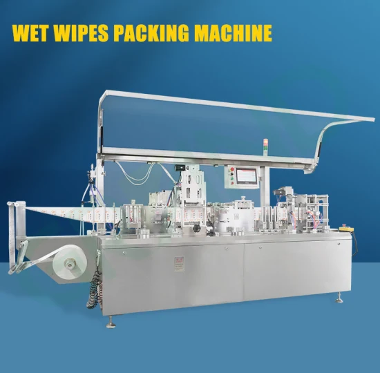 Sheet Type Wet Wipe Making Machinery Pharmaceuticals Wet Wipes Packing Machine