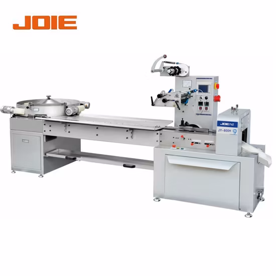 Automatic Horizontal Pillow Type Flow Food Packing Face Mask/Biscuit/Wafer/Cookie/Bread Full Servo Automatic Flow Muti